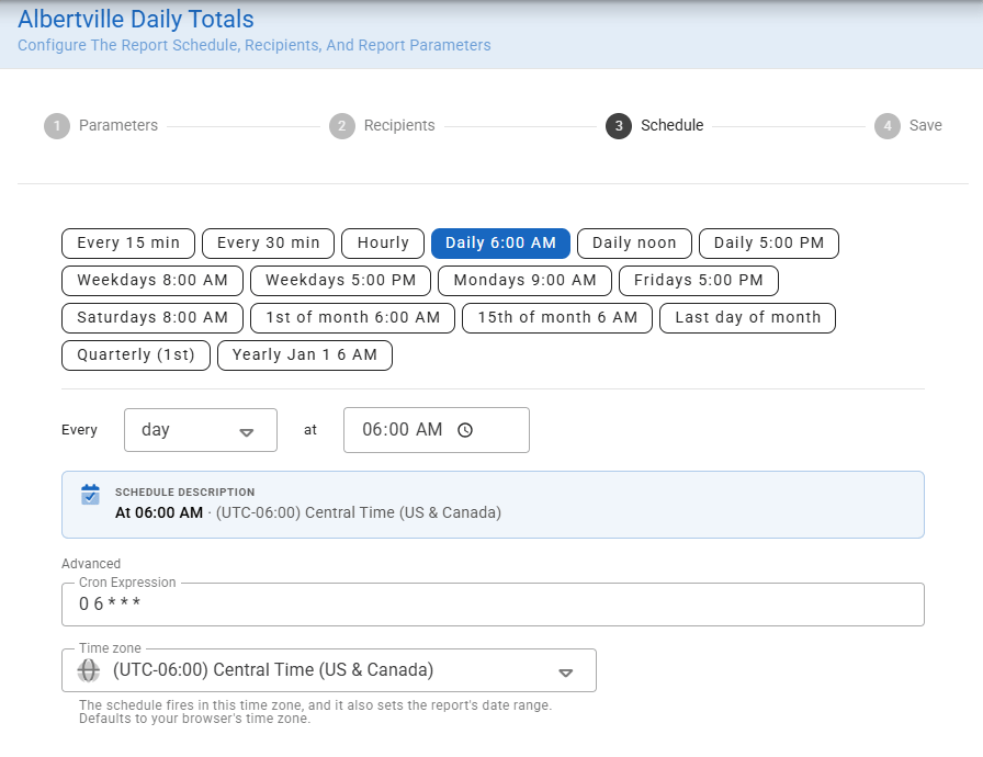 Reports When you Need Them